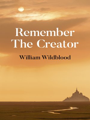 cover image of Remember the Creator